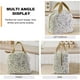 thumbnail image 3 of Ink Pattern Insulated Lunch Bag For Bento Box Picnic Outdoor Travel 1 Pack, 3 of 3