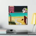 thumbnail image 3 of Tropical Beach Mirage - Canvas, 3 of 10