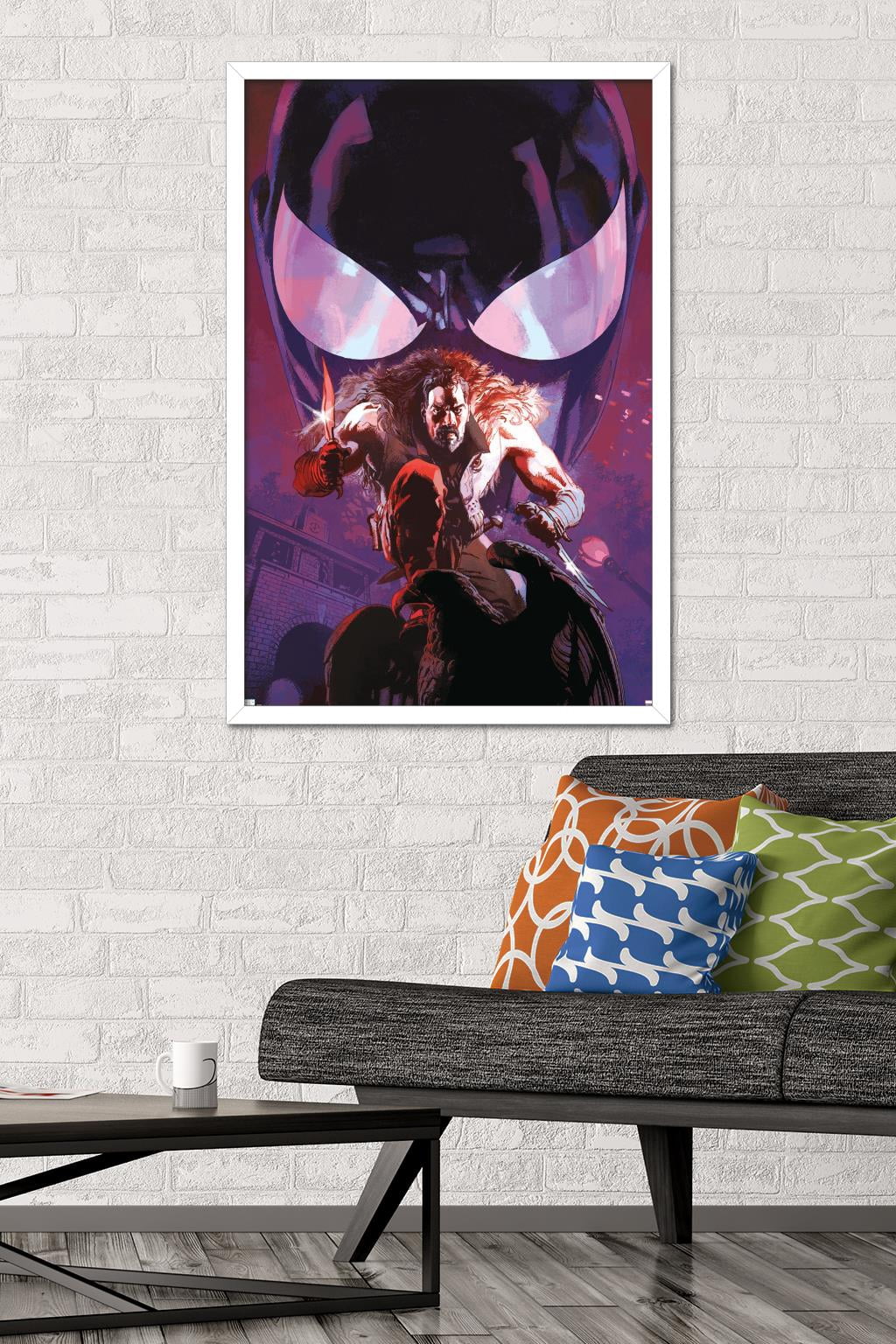 Marvel Kraven The Hunter - Amazing Spider-Man #21 Wall Poster, 22.375" x 34" Framed