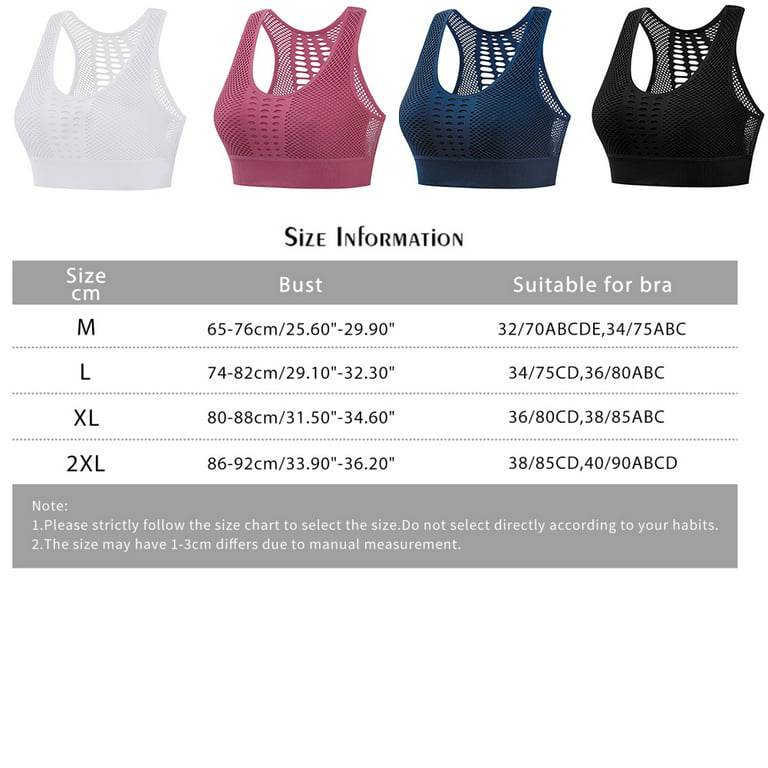 Womens Nude Feeling Vest Sports Bra Soft Comfortable No Underwire Brassiere  Lingerie Workout Shockproof Seamless Yoga Bra : : Clothing, Shoes