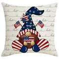 thumbnail image 2 of WSBDENLK Independence Day Print Pillowcase Linen Sofa Cushion Cover Home Decor Cushion Cover Family Pillowcase Independence Day Pillow Case Decorative Pillow Covers, 2 of 4