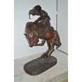 thumbnail image 2 of Giant Rattlesnake A Frederic Remington Replica Size: 36" x 30" x 60"H, 2 of 11