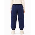 thumbnail image 4 of Kids Snow Pants Boys Girls Winter Ski Pant Thick Lined Warm Long Pants (Dark Blue), 4 of 5