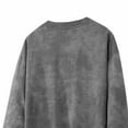 thumbnail image 3 of USNSM Men's Tie Dye Oversized Crewneck Sweatshirt Tops Comfort Cotton Loose Long Sleeve Workout Casual Pullovers Gray S, 3 of 6