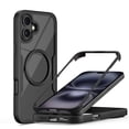 thumbnail image 2 of Elegant Choise Case with Built-in Screen Protector for iPhone 16 Pro Max/16 Pro/16 Plus/16 Full Coverage Phone Cover, Black, 2 of 13