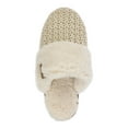 thumbnail image 4 of Secret Treasures Women's Knit Scuff Slipper, 4 of 5