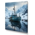 thumbnail image 2 of Designart "Glacial Journey Alaska " Landscapes Canvas Print, 2 of 5