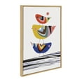 thumbnail image 2 of Kate and Laurel Sylvie The Family Tree, Bird of Peace and Peace Dove Framed Canvas Wall Art Set by Rachel Lee of My Dream Wall, 3 Piece Set Natural, Mid-Century Colorful Animal Art for Wall, 2 of 6