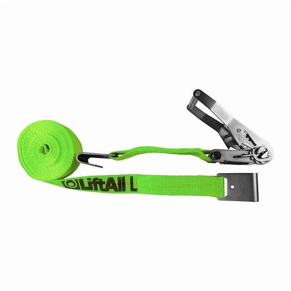 Lift-All Cargo Strap,Ratchet,20 ft x 2 In,3330 lb TE61001X20