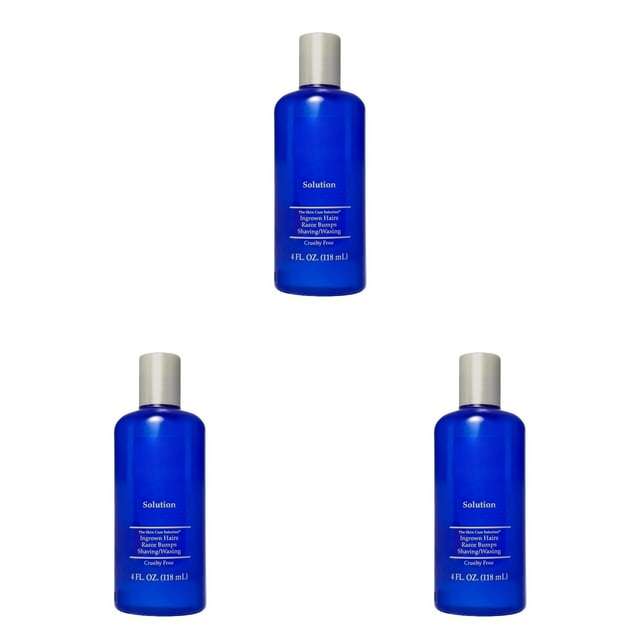 (3-Pack) Gentle Hair Removal Solution with Deep Moisturizing for Long Lasting Smoothness and Skin Comfort Non Irritating for Body and Legs Suitable for Sensitive Skin Daily Care 118Ml