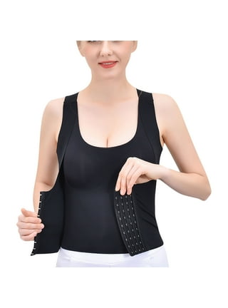 Lilvigor Snatch Bra 3-in-1 Waist Trainer Bra Waist Buttoned Bra Shapewear  Women Tank Top for Sports Yoga Tummy Control Corset Slimming Vest Shaper