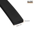 thumbnail image 2 of REGALWOVEN Neoprene Rubber Sheet Rolls Solid Rubber Seal Strip for DIY Gasket, Crafts, Pad 3/16"T x 0.6"W x 11.5'L 1, 2 of 7