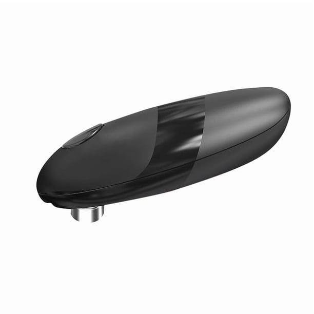 Auto Electric Can Opener: Open Your Cans with A Simple Press of Button - Automatic, Hands Free, Smooth Edge, Food-Safe, Battery Operated, Black(15.9*6.4*6.4cm)(Need to bring your own battery