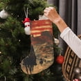 thumbnail image 5 of Lsque 1860s Style American Cowboy Pattern 18 Inch Christmas Stockings, Festive Holiday Stocking for Christmas Decorations Holiday Decor, 5 of 7