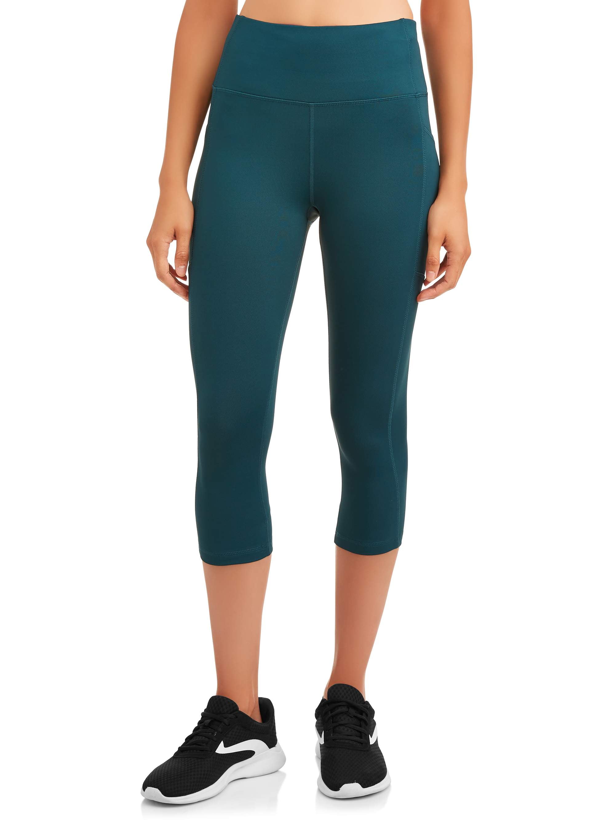 women's active capris with pockets