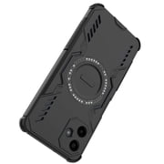 For Samsung Galaxy A06 Magnetic Phone Case,Military-Grade Drop Protection,Compatible with Mag-Safe,Heavy Duty Tough Rugged Shockproof Dropproof Grip Armored Slim Phone Case Cover,Green