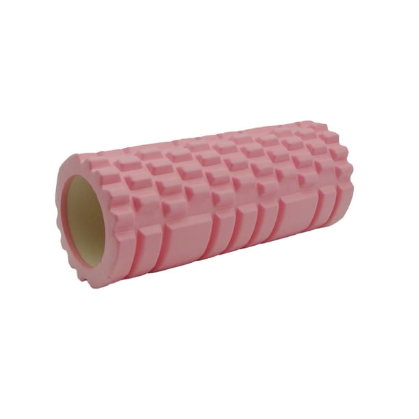 FitGear High Density EVA Foam Roller Deep Tissue Muscle Roller - Pink ...