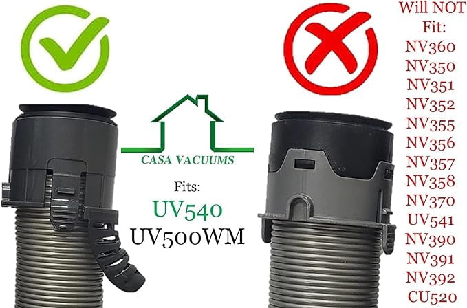 Shark Navigator Hose Handle Compatible with Shark Navigator Lift Away UV540 & UV500WM. Part # 353FJV540