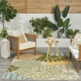 thumbnail image 2 of Nourison Aloha Tropical Indoor/Outdoor Green Multicolor 6' x 9' Area Rug (6x9), 2 of 10