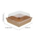 thumbnail image 2 of 50 cajas transparentes para pasteles, magdalenas, paneras desechables, pasteles y donas, 2 of 8
