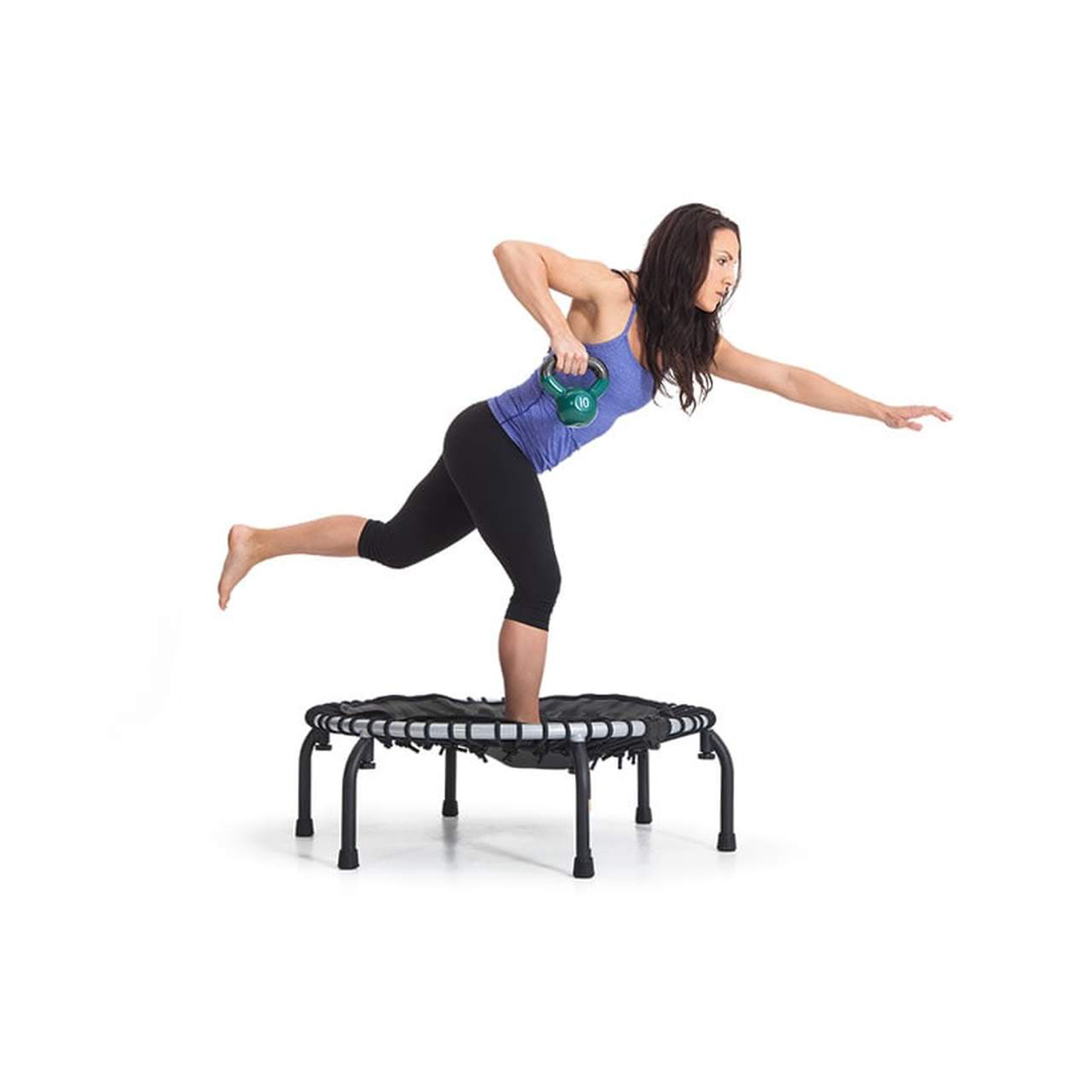JumpSport 370 PRO Indoor 39-Inch Trampoline with Handle Bar Accessory
