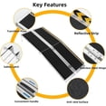 thumbnail image 4 of Yiwa Portable Aluminum Wheelchair Ramp, 5 Foot Mobility Ramp with 600 lbs Capacity, Non-Skid Surface, Transition Plate, and Compact Side Loading Design, 4 of 6