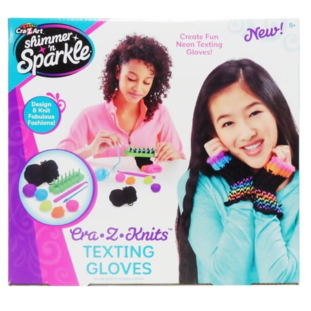 Shimmer & Sparkle CRA-Z-Knits Texting Gloves