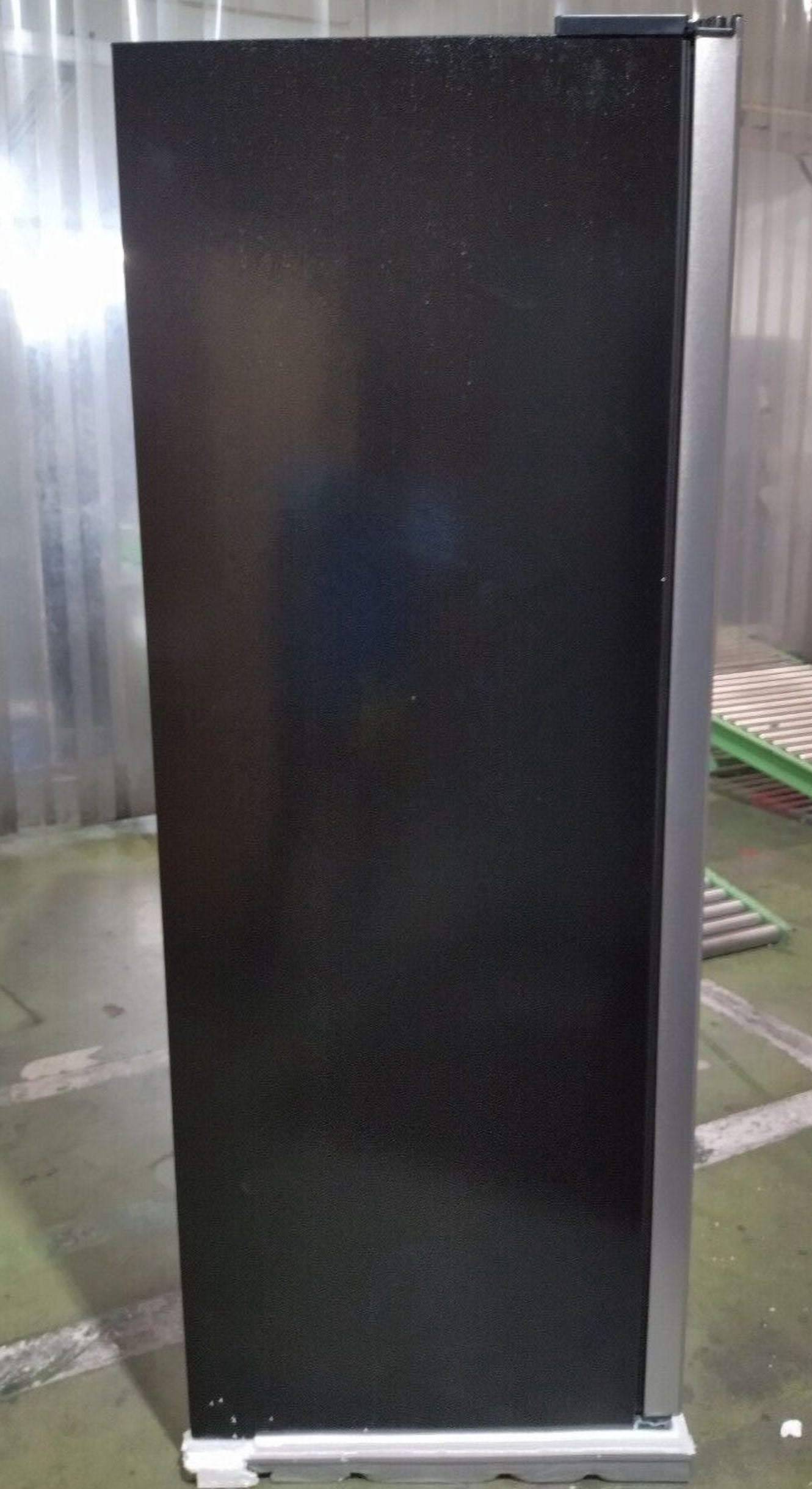 FORTÉ 33 inch Upright 21 Cu ft Freezer in Stainless Steel F21UFLESSS Left Door Fridge