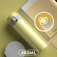 thumbnail image 5 of witspace 16 Oz/500 Ml Insulated Water Bottle, Stainless Steel Thermo Coffee Travel Mug, Thermal Cup with Snap Flip Lid, 𝖡𝖯𝖠 𝖥𝗋𝖾𝖾 for Hot and Cold Drinking, 5 of 6
