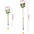 thumbnail image 6 of Pine-Sol Broom & Mop Floor Cleaning Set, 7 Piece Kit with Wall Mount Storage Rack, Green, 6 of 8