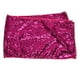 thumbnail image 1 of Rawiri Mantel de lentejuelas rosa intenso de 67 x 11,8 pulgadas, mantel de lentejuelas rosa intenso para mesa de postres y pasteles de fiesta, 1 of 8