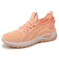thumbnail image 2 of AUDeals Women's Stretch Knit Sneakers, Air Cushion Running Shoes with Arch Support and Non Slip Comfort (Pink, 8.5), 2 of 8