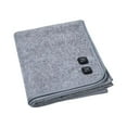thumbnail image 1 of Heated Blanket,USB Heated Blanket Cordless, Portable Heated Blanket USB Powered,3 Heating Levels Sherpa Throw Blankets for Travel, Home, Office, or Camping,Over Heat Automatic Power Off, 1 of 8