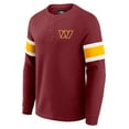 thumbnail image 2 of Men's Darius Rucker Collection by Fanatics Burgundy Washington Commanders Waffle-Knit Raglan Long Sleeve Henley T-Shirt, 2 of 6