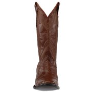 Ferrini Mens American Alligator Square Toe Western Cowboy Boots Mid Calf