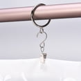 thumbnail image 6 of Uxcell 13mm Width 60mm Length S Shaped Hanging Hook Drapes Curtain Clips Clamps 16 Sets, 6 of 6