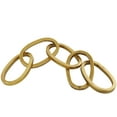 thumbnail image 5 of 36" x 3" Gold Metal Chain Sculpture, by CosmoLiving by Cosmopolitan, 5 of 7