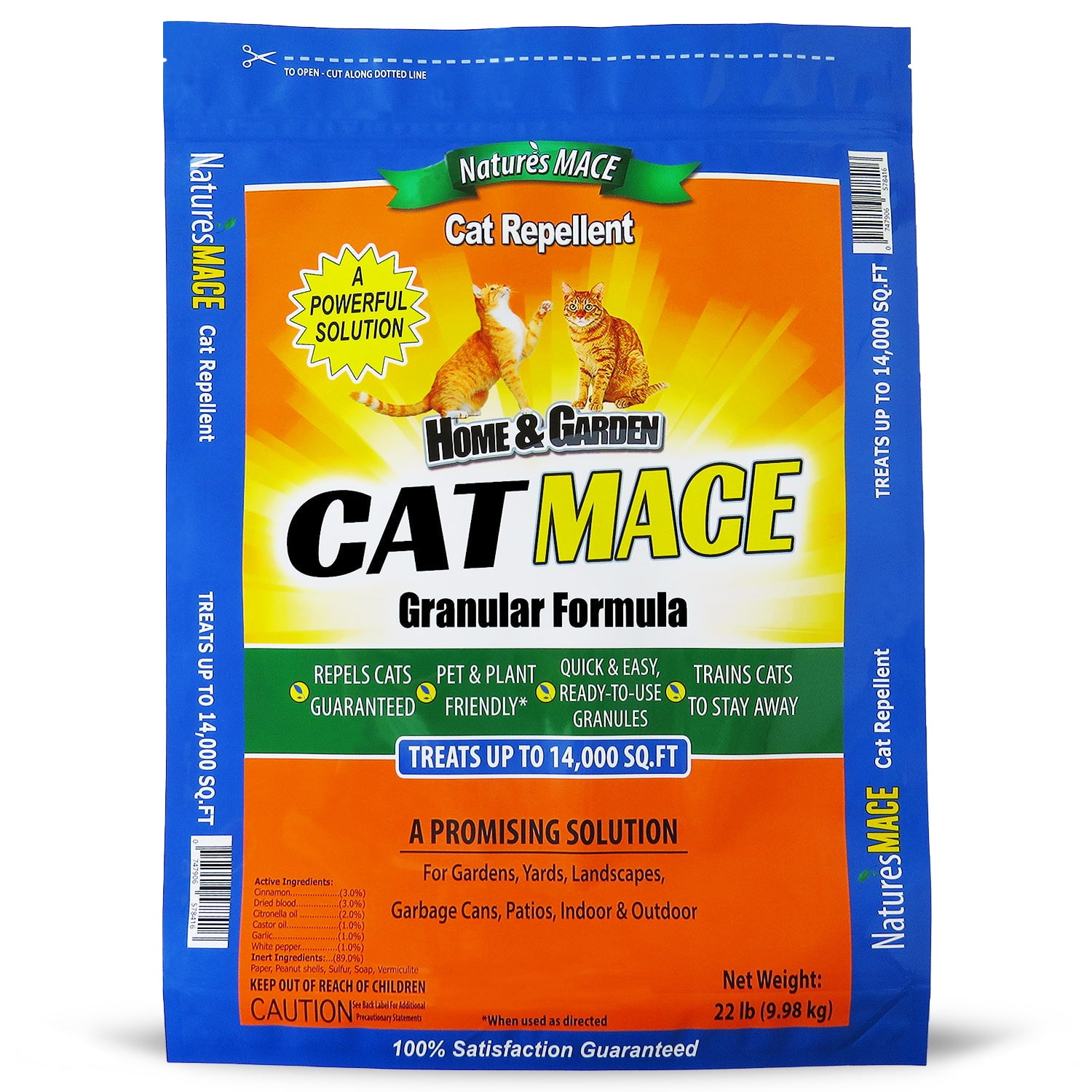 Nature's Mace Cat MACE AntiDig Cat Repellent 22lb. Granular Pail