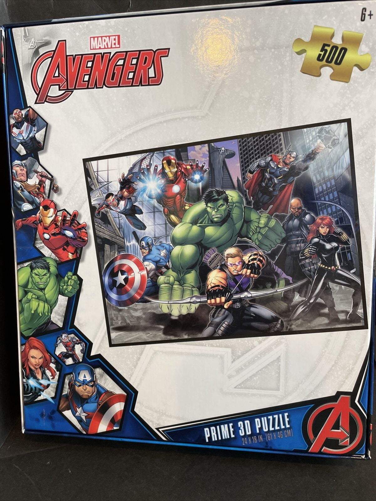 Marvel Season's Greetings From The Avengers 500 Piece Jigsaw