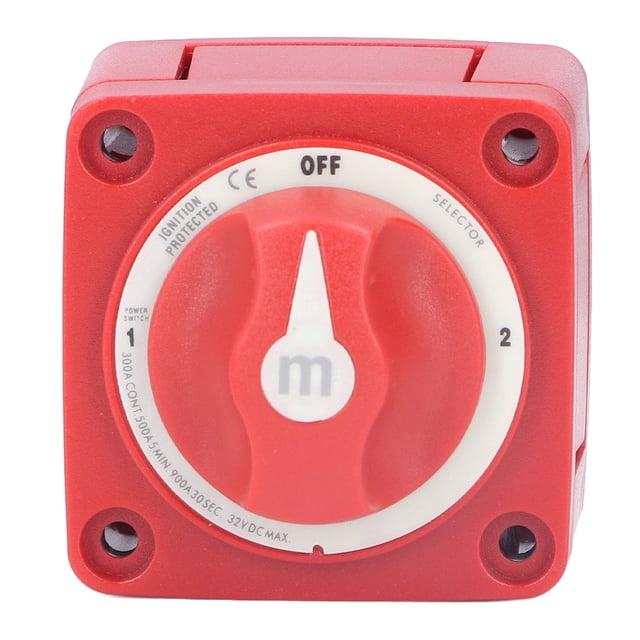 Battery Power Cut Master Switch,300A Battery Switch 3 Battery Kill Switch Battery Switch Modern Innovation