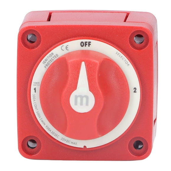 Battery Kill Switch,300A Battery Switch 3 Battery Switch Battery Disconnect Switch High Capacity