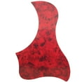 thumbnail image 1 of 2Pcs Acoustic Guitar Pickguard Folk AntiScratch Guard Plate Replacement for 3841in Celluloid(Red Tortoise Color Bird Shape ), 1 of 14