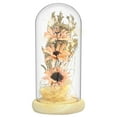 thumbnail image 1 of OUSITAID LED Sunflower Lamp In Glass Battery Operated Sunflower Glass Light Creative Eternal Sunflower in Glass Dome Decorative Artificial Preserved Flower Gift Blue, 1 of 8
