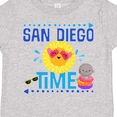 thumbnail image 4 of Inktastic San Diego Vacation Cute Beach Boys or Girls Toddler T-Shirt, 4 of 5