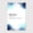 Allergies Definition, variant on Ingénue Definition Elegant Wall Art – Minimalist Blue Abstract Canvas for Bedroom - 8x12 inches