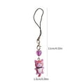 thumbnail image 7 of UNTERING Cat Pendant Phone Chain Strap Heart Charm Keychain Phone Lanyard Resin Keyring Bag Backpack Ornament Party Jewelry, 7 of 7