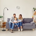 thumbnail image 6 of O’Bright Ray – Adjustable LED Beam Floor Lamp, Dimmable and Zoomable Spotlight, Flexible Gooseneck, Reading/Crafting Standing Lamp, Work Table Light, Black, 6 of 7