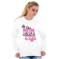 thumbnail image 3 of I'm the Mom That's Why Funny Mother Women Plus Size Crewneck Sweatshirt Brisco Brands 3X, 3 of 5