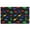Black Cartoon Dinosaurs-3, variant on Black Cartoon Dinosaurs Colorful Leaves Pattern Door Rugs,Washable Non Slip Door Mats Indoor,Decorative Door Mats,Entry Mat Indoor for Entrance,Bedroom,Kitchen,Bathroom,16"x24"