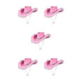 thumbnail image 2 of relayinert Iconic American Style Cowboy Hat Fashion Statement Stylish Disco Cowboy Hat Pink 5Set, 2 of 6